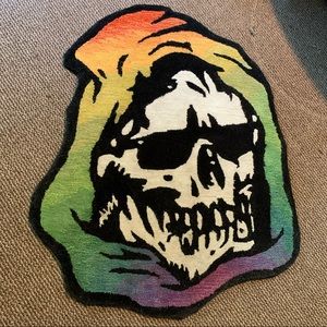 Mishka Limited Edition Rainbow Chill Reaper Rug